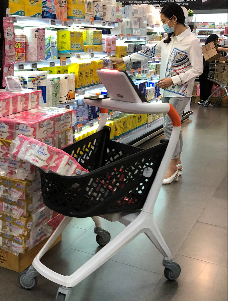 Introduction of smart shopping cart project via 3 aspects Superhii