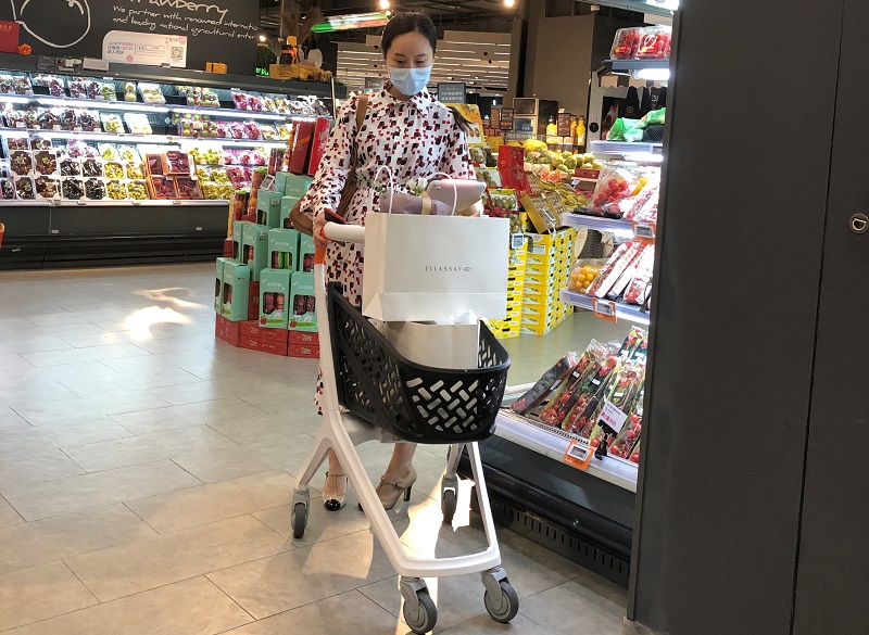 The smart shopping cart scanning system has 3 key features