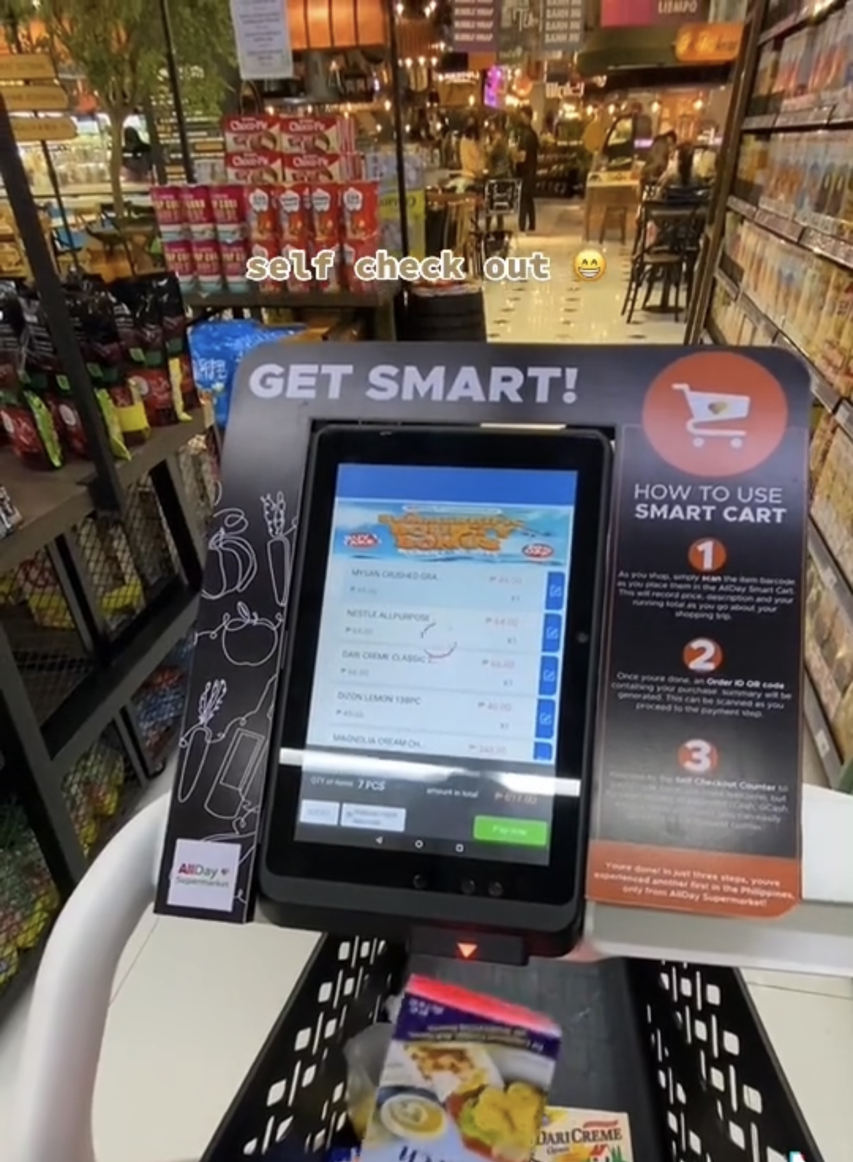 This shopping cart retention systems have 3 advantages Superhii smart